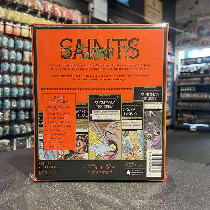 Saints – The Card Game | NZ made Board Game