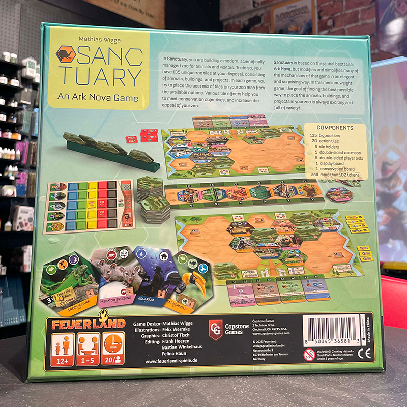 Sanctuary - An Ark Nova Board Game