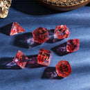 Sanguis - 7 Piece Polyhedral Dice Set + Dice Bag