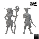 Satyrs | BeaMini Unpainted RPG Miniatures