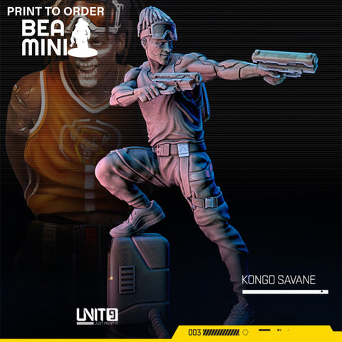 Kongo Savane | BeaMini Print to Order Miniatures