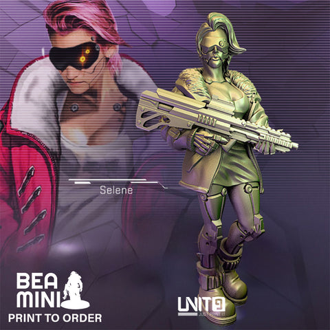 Selene | BeaMini Print to Order Miniatures