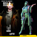 Cyberpunk Judy Moreno | BeaMini Print to Order Miniatures
