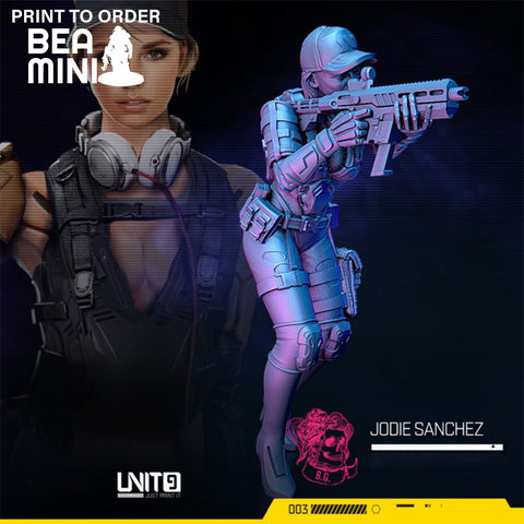 Jodie Sanchez | BeaMini Print to Order Miniatures