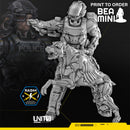 Cyberpunk Police Officer Patrick 'The Hound' Murphy | BeaMini Print to Order Miniatures