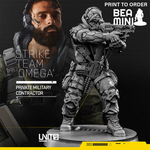 The Can - Heavy Augmented Cyborg | BeaMini Print to Order Miniatures