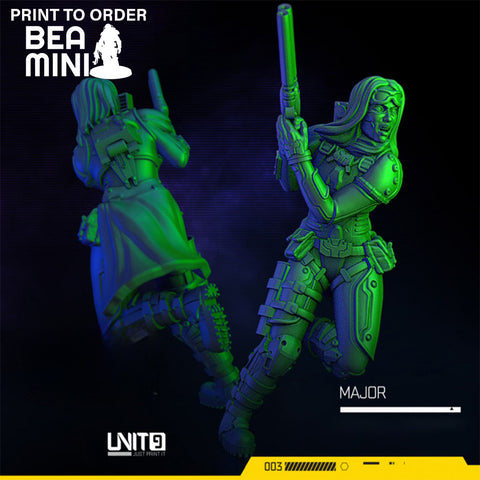 Major | BeaMini Print to Order Miniatures
