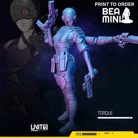 Torque | BeaMini Print to Order Miniatures