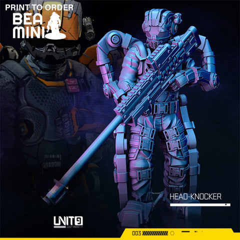 Head-Knocker | BeaMini Print to Order Miniatures