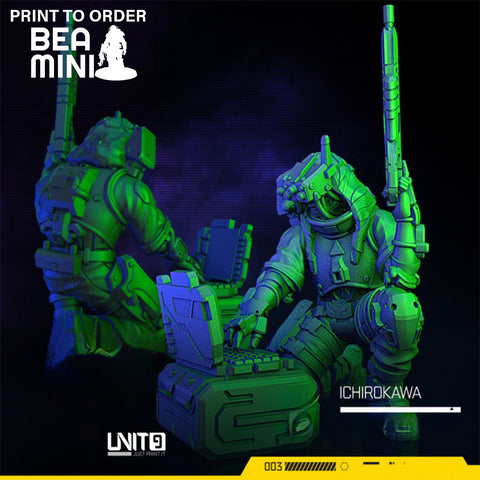 Ichirokawa | BeaMini Print to Order Miniatures