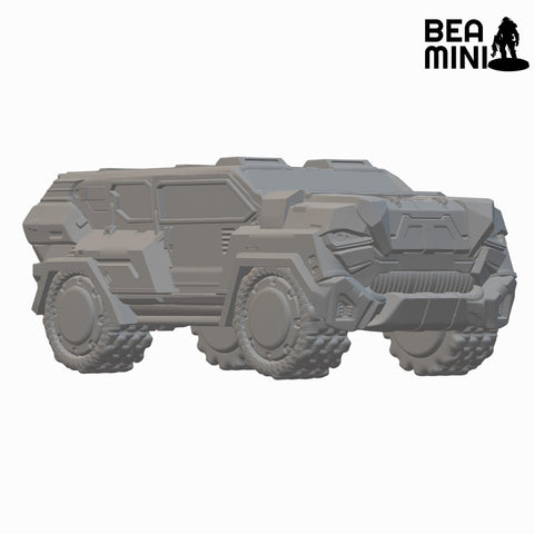 Bullmastiff | BeaMini Unpainted Sci-fi Miniatures
