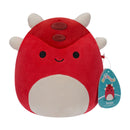 Sergio the Red Anklyosaurus - Squishmallows (12.7cm/5")