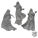 Shadow Crone & Dark Maidens | BeaMini Unpainted RPG Miniatures