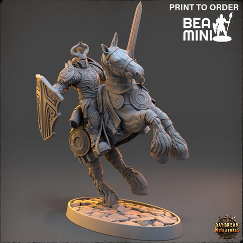 Sir Stygios Infernoth - The Protectors of the Cleansing Fire | BeaMini Print to Order Miniatures