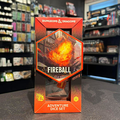 Fireball Adventure Dice Set - Sirius Dice 8 D6 set