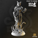 Skardi of the Third – Warlock of Decay | BeaMini Print to Order Miniatures