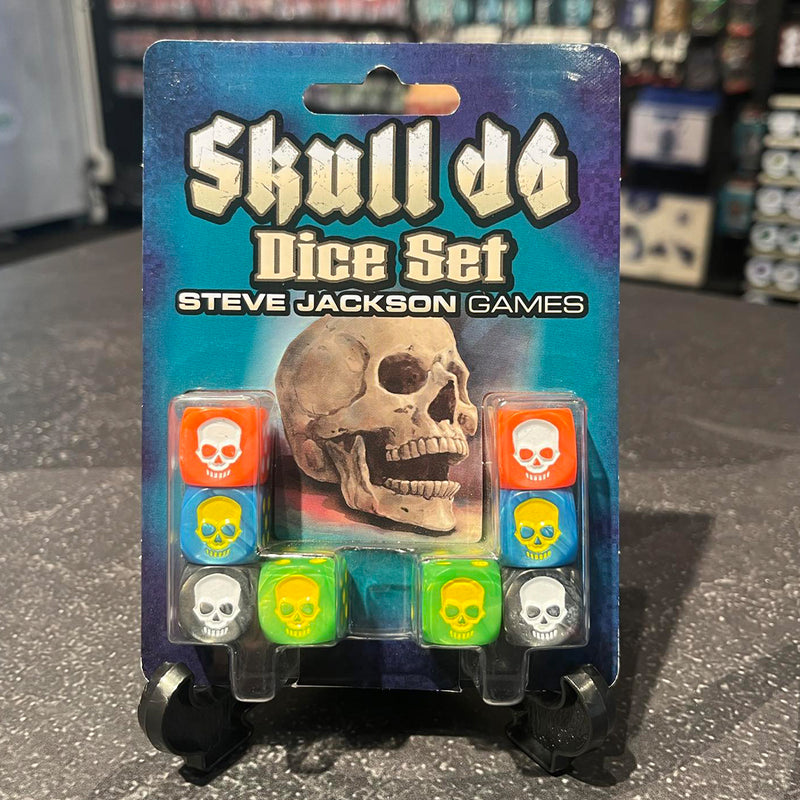 Skull D6 Dice Set (8d6's)