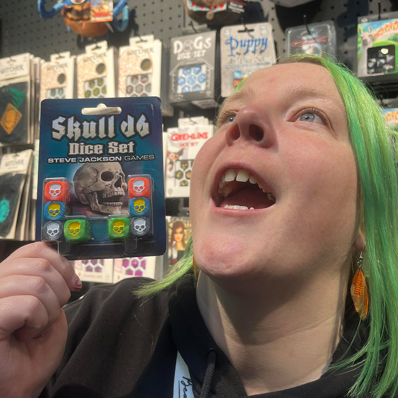 Skull D6 Dice Set (8d6's)