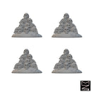 Skull Piles and Skulls | BeaMini Unpainted RPG Miniatures