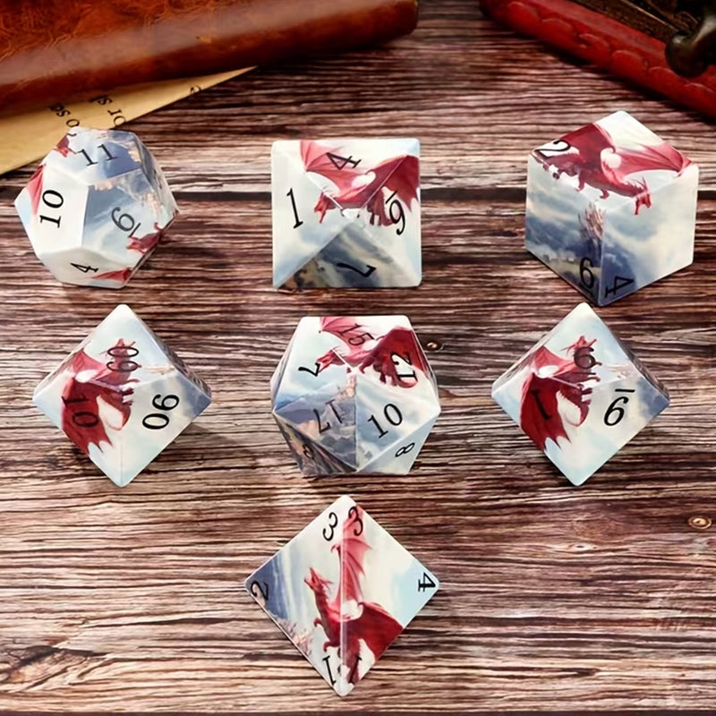 Skye Warden - Handcrafted Dice Set