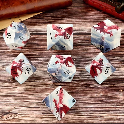 Skye Warden - Handcrafted Dice Set