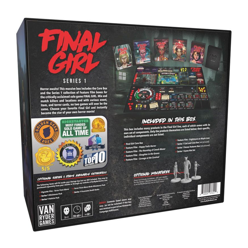 Final Girl: Franchise Box – Series 1 | Kickstarters Must Funded Solo Game of All Time!