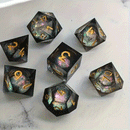 Soul Stone - Liquid Core Sharp Edge Dice Set