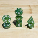 Sound of Silence - 7 Piece Polyhedral Dice Set + Dice Bag