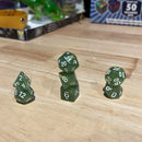 Sound of Silence - 7 Piece Polyhedral Dice Set + Dice Bag