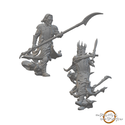 Spectral Warriors | BeaMini Unpainted RPG Miniatures