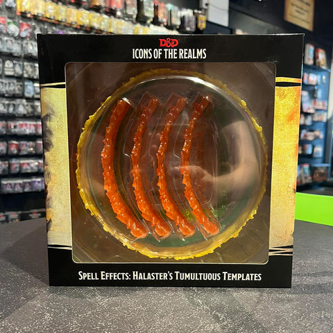 Spell Effects Halaster's Tumultuous Templates D&D Icons of the Realms Miniatures Premium Set