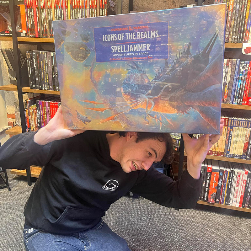Spelljammer Adventures in Space Collectors Edition Miniatures Box - D&D Icons of the Realms Miniature Set
