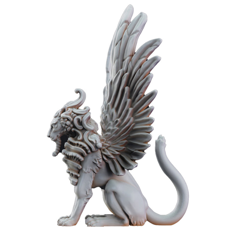 Sphinx | BeaMini Unpainted RPG Miniatures