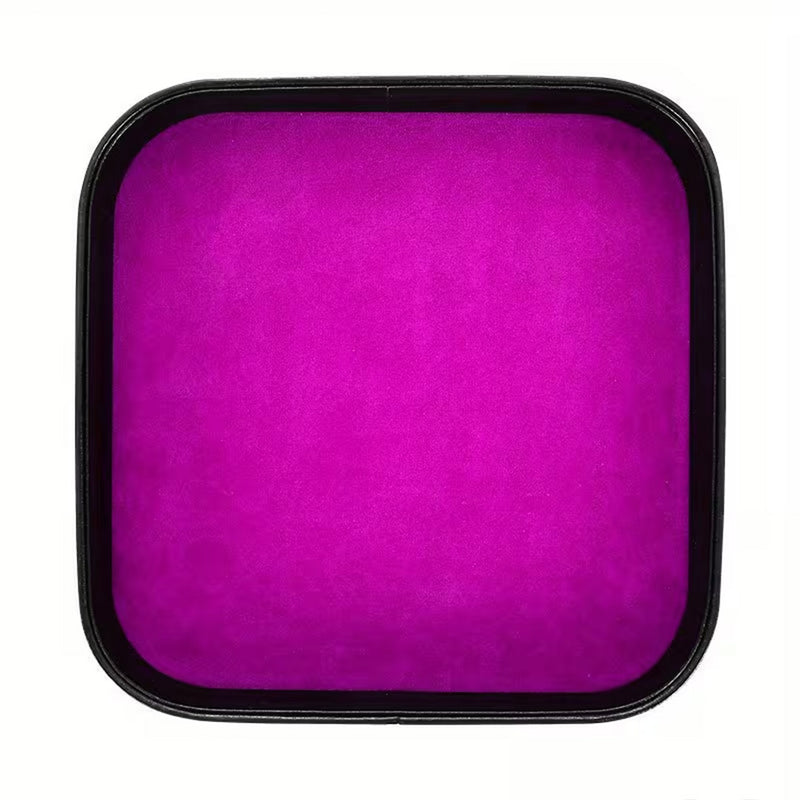 Plum Velvet Dice Tray