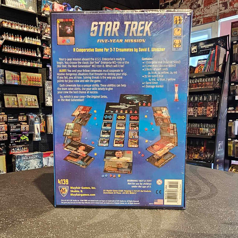 Star Trek : Five-Year Mission | A Cooperative Game for 3-7 Crewmates