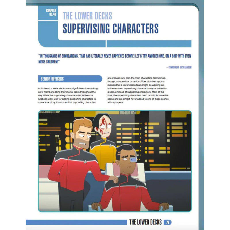 Star Trek Adventures - Lower Decks Campaign Guide