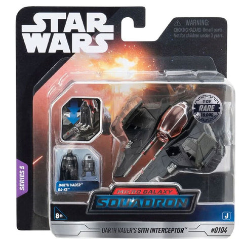 Star Wars Micro Galaxy Squadron - Darth Vader's Sith Interceptor (0104)