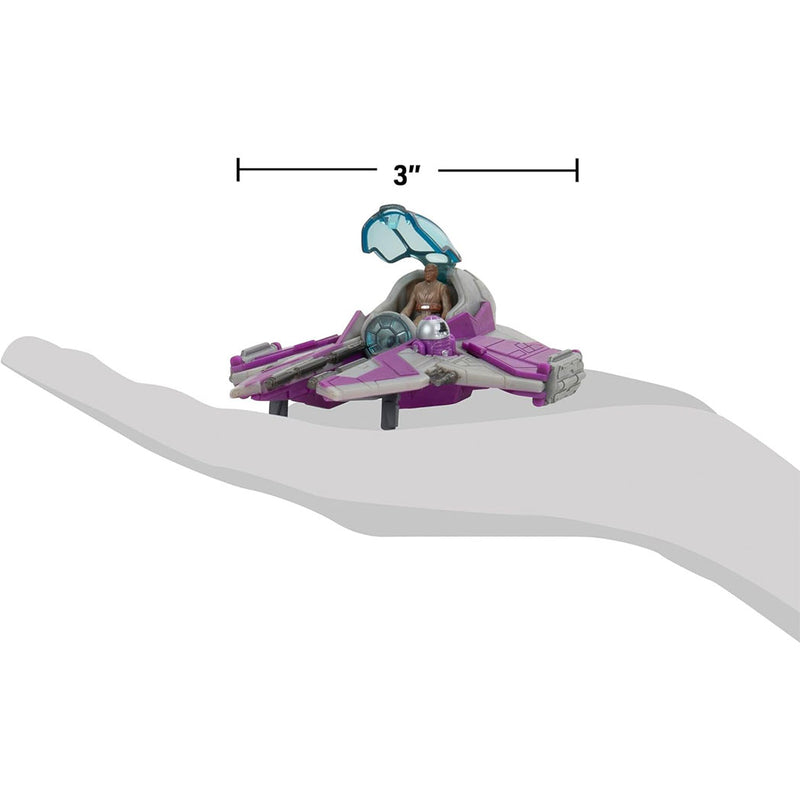 Star Wars Micro Galaxy Squadron - Mace Windu’s Jedi Interceptor (0103)