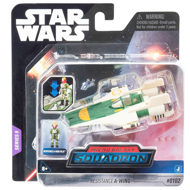 Star Wars Micro Galaxy Squadron - Resistance A-Wing (0102)