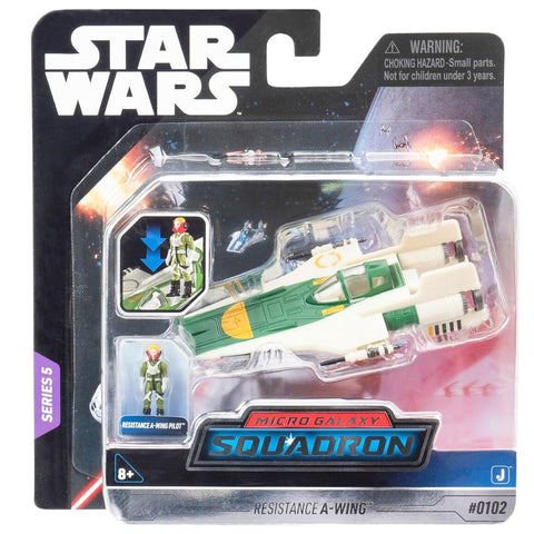 Star Wars Micro Galaxy Squadron - Resistance A-Wing (0102)
