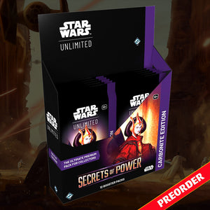 Star Wars Unlimited: Secrets of Power Carbonite Edition - Booster Display Box *Preorder*