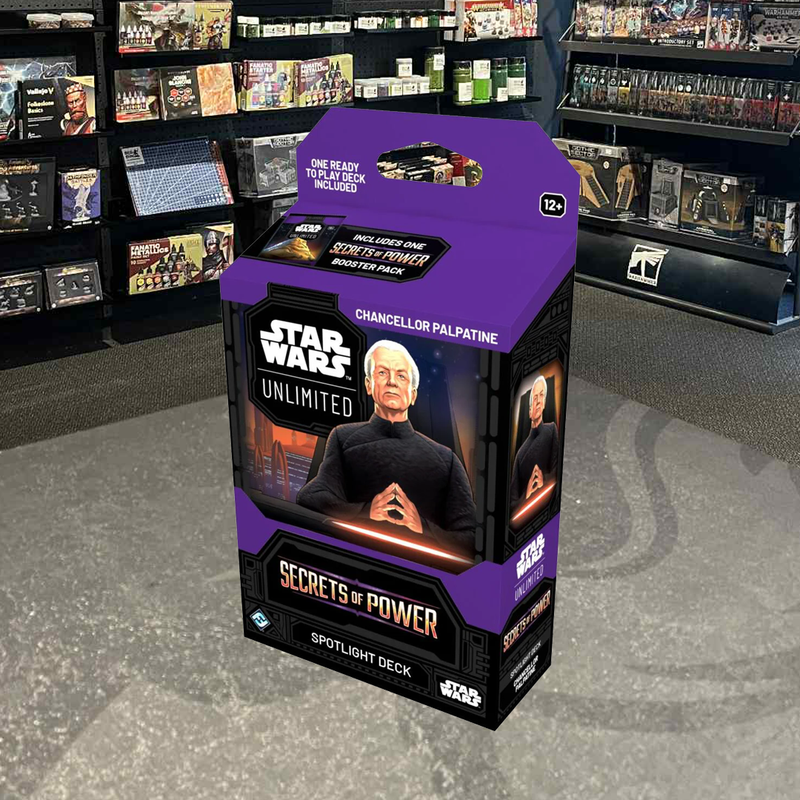 Star Wars Unlimited: Secrets of Power Spotlight Deck - Chancellor Palpatine *Preorder*