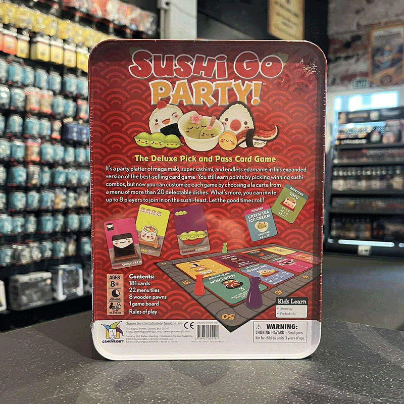 Sushi Go Party! - The Deluxe Pick and Pass Card Game