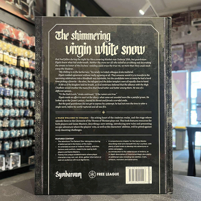 Symbaroum RPG - Yndaros: The Darkest Star