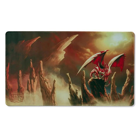 Dragon Shield Playmat - Case and Coin - Ruby (Rubis, Incoming)