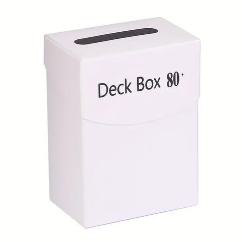 Deck Box 80+ Standard Size (White)