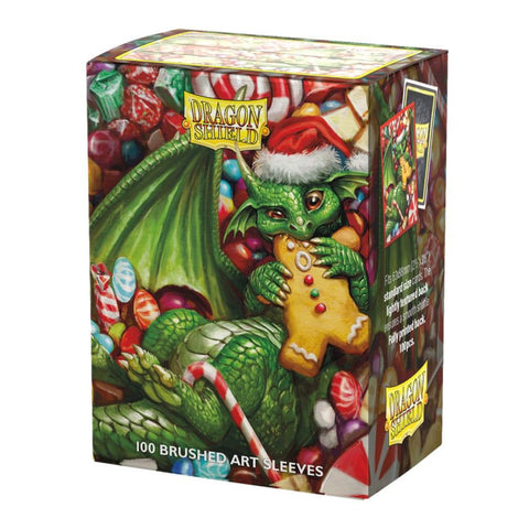 Christmas 2024 - Dragon Shield Brushed Art Sleeves 100 Pack