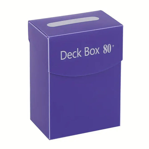 Deck Box 80+ Standard Size (Purple)