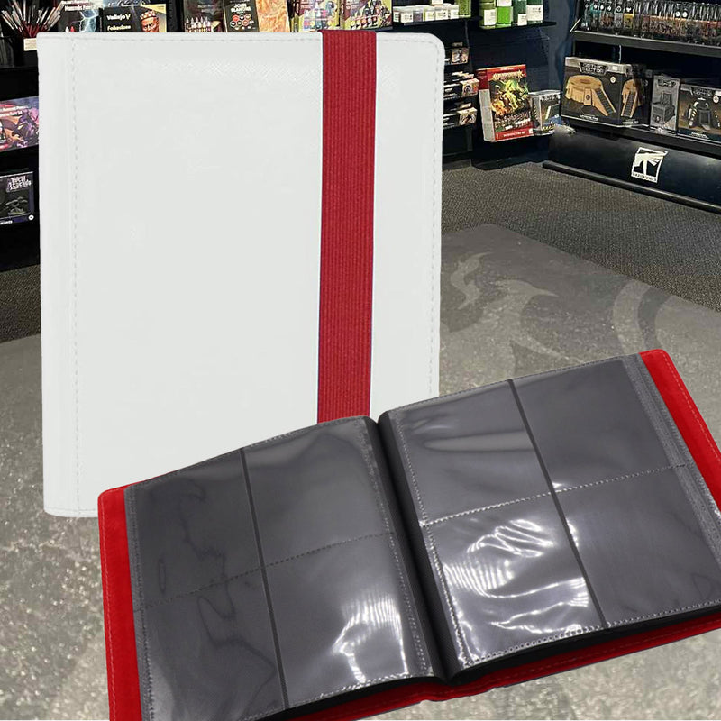 Dex Binder 4  - White (Holds 160 Cards) by Dex Protection