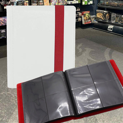 Dex Binder 4  - White (Holds 160 Cards) by Dex Protection